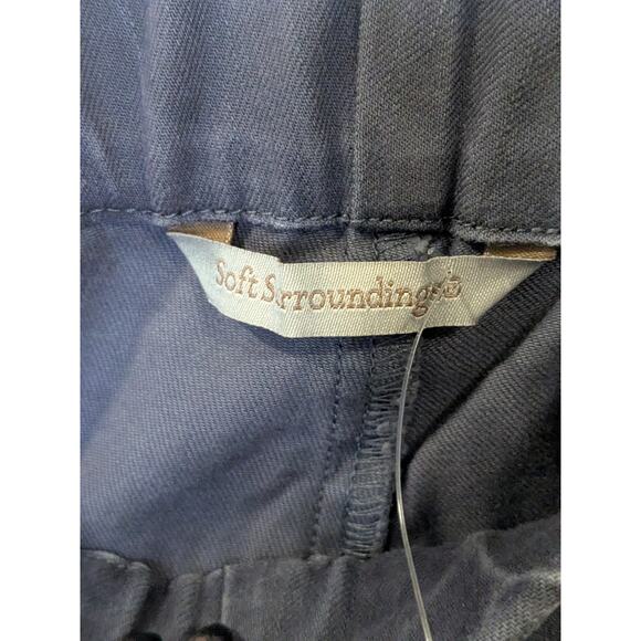 Soft Surroundings Gray Metro Pull On Ankle Pants Size Medium $80 New 29687 - Picture 5 of 7